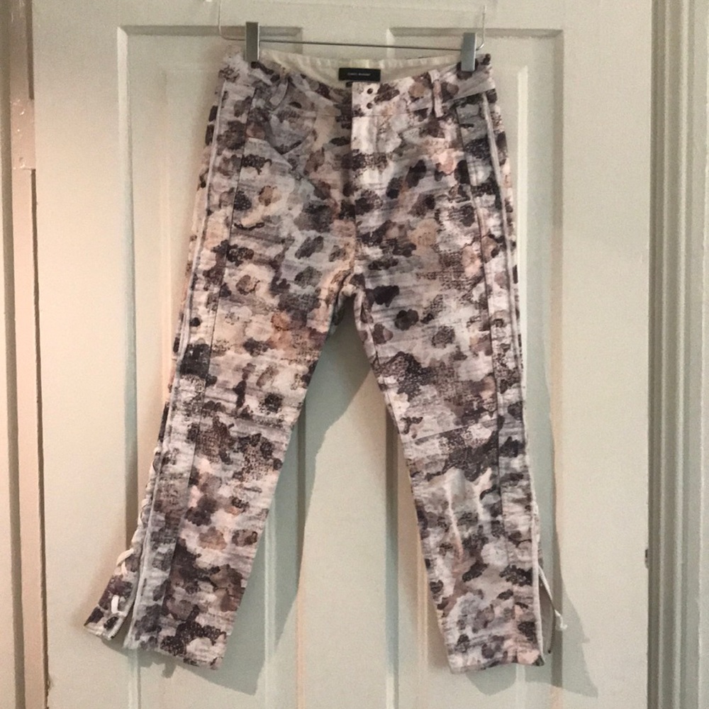 Isabel Marant multi color loose crop pants